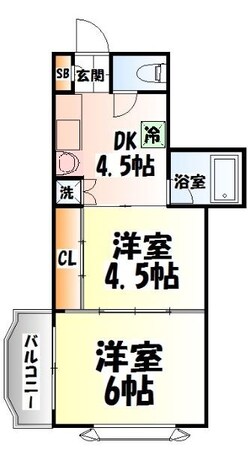 東照宮駅 徒歩10分 1階の物件間取画像